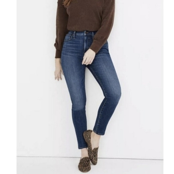 Madewell 10" High-Rise Skinny Jeans - Size 29 /8 - Picture 1 of 14